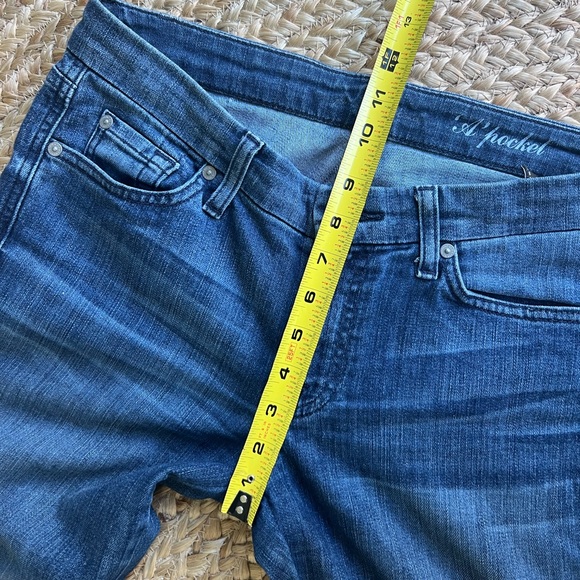 2000’s jeans “A” Pocket 7 For All Mankind Dark Wash Jeans Size 29 - Picture 10 of 10